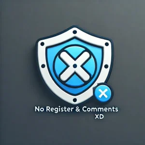 No Register & Comments XD